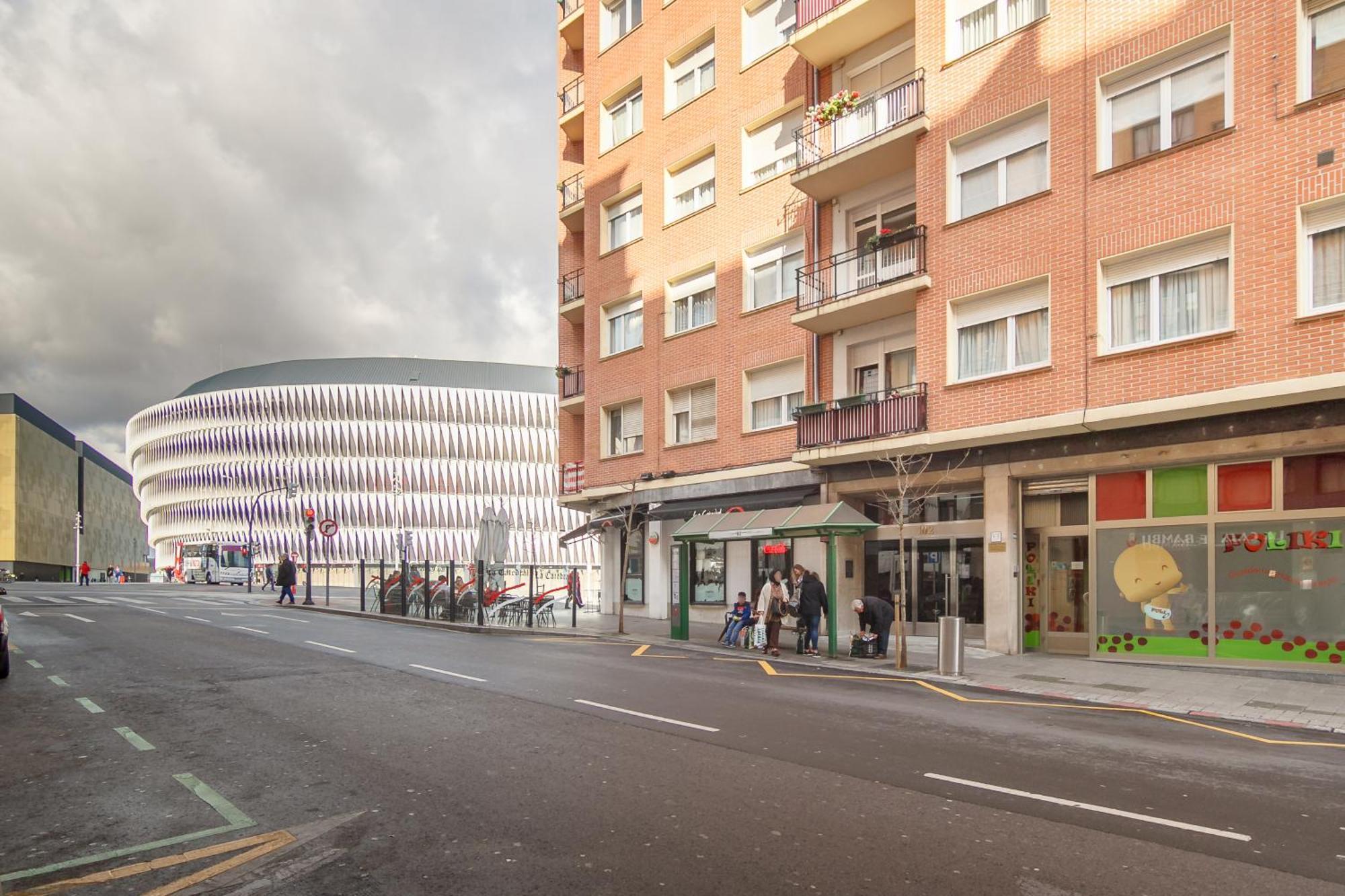 San Mames Apartment - Free Parking Bilbao Kültér fotó